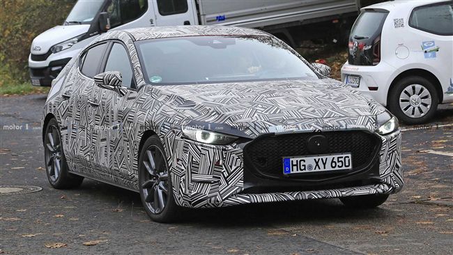 終於現身　全新馬3偽裝車曝光