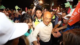 蘇貞昌淡水造勢晚會(圖/蘇貞昌競選辦公室提供)