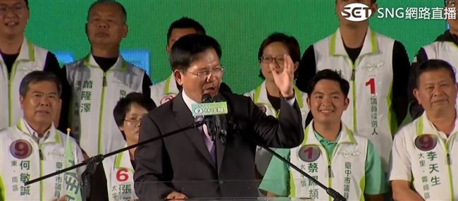 3萬人力挺　林佳龍籲台中隊奮戰到底