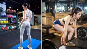 正妹,性感,沈依柔,重訓,健身　圖／翻攝自IG