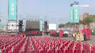 回防岡山！陳其邁「擺滿椅」尬韓國瑜