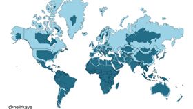 16:9
用錯450年…世界地圖重新繪製　地球沒有你想的這麼大
圖／翻攝自reddit
https://www.reddit.com/user/neilrkaye/posts/