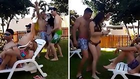 阿根廷有一群已婚男子，經常背著老婆偷約丁字褲辣妹狂歡，過著「偽單身」生活。結果親密的鹹濕片被一名豬隊友不小心流出，大嫂團看到後紛紛暴怒，不是把老公趕出家門，就是爆發婚姻危機。（圖／翻攝自鏡報）