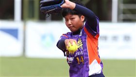 嘉南鷹16歲投手陳靖瑜。（圖／中華壘協堤供）