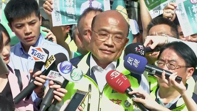 互動熱絡狂催選票　蘇貞昌如拚命三郎