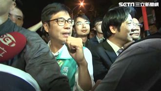 賴清德激昂破音挺陳其邁：向中國說不