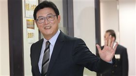 姚文智出席公辦政見發表會第7屆台北市長候選人公辦政見發表會，首場11日下午正式登場，民進黨台北市長候選人姚文智出席，由台北市選委會代抽發言順序，排在第5順位發言。中央社記者張皓安攝　107年11月11日