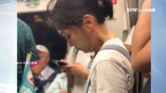 捕捉野生其邁妻　獨搭捷運參加夫造勢