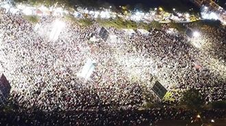 這照片證明　陳其邁岡山人數贏韓國瑜