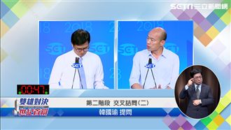 韓沒回答陳提問　網酸：林德福戴面具