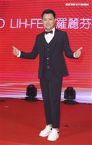 「羅麗芬控股」上市紀念慶典藝人張心傑。（記者林士傑/攝影）