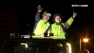 蘇貞昌林口參拜求加持　陳菊站台催票