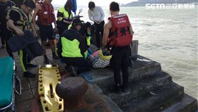 新北市，淡水，漁人碼頭，跳河，尋短，感情因素