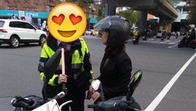女警,漂亮,小老婆,車禍,美女,／翻攝自爆怨公社