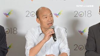 韓國瑜脫口「談民調」　恐踩違規紅線