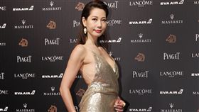 丁寧以「幸福城市」獲得第55屆金馬獎最佳女配角獎。（記者邱榮吉/攝影）