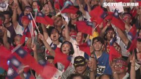 11月17日韓國瑜鳳山造勢場,新聞台