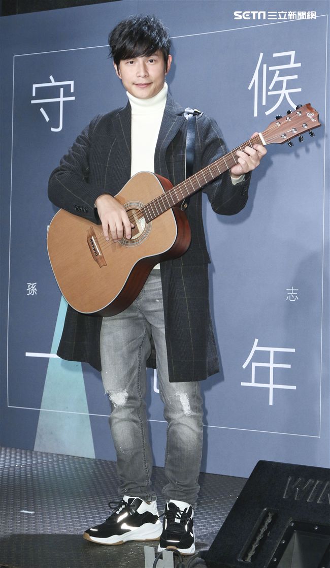 孫協志「守候，一光年」新專輯發布。（記者林士傑/攝影）