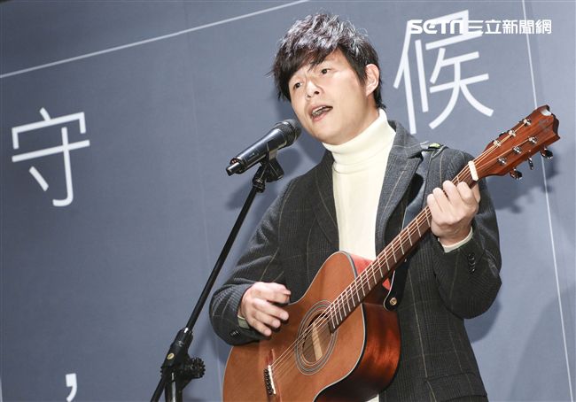 孫協志「守候，一光年」新專輯發布。（記者林士傑/攝影）