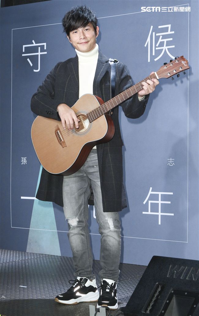 孫協志「守候，一光年」新專輯發布。（記者林士傑/攝影）