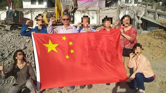 共產基地再飄五星旗　主人挺她選縣長