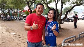 鄭達鴻和師母謝榮瑤合影。（圖／記者王怡翔攝影）