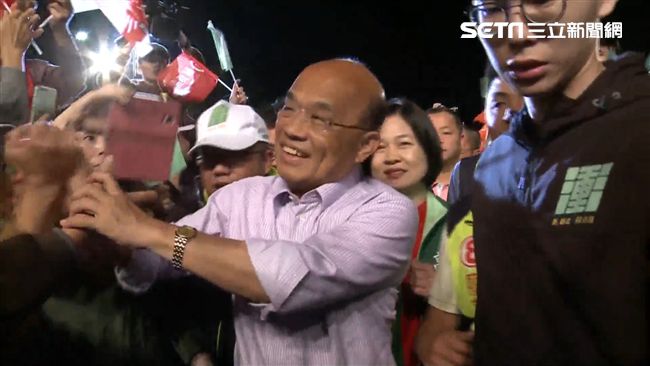 蘇貞昌鶯歌造勢　承諾鶯歌風華再現