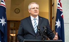 澳洲總理莫里森Scott Morrison。（圖／翻攝自Scott Morrison Twitter）