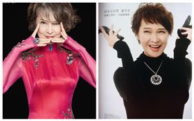 蕭芳芳（合成圖／翻攝自蕭芳芳臉書粉絲專頁）