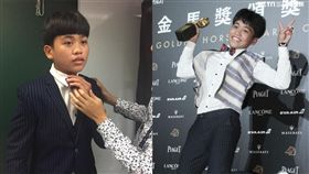  第55屆金馬獎最佳新演員鍾家駿「只有大海知道」/記者邱榮吉、林士傑攝影，翻攝自蔣佳晏臉書