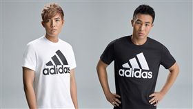 ▲王維中（左）與曾仁和。（圖／adidas提供）