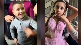 （圖／翻攝自The Sun）羅馬尼亞,蘿莉,童婚,婚禮,傳統