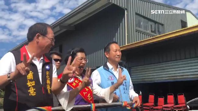 辭不辭立委？王惠美擋鏡頭不願回應