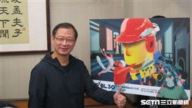 ▲中華職棒會長、中國國民黨不分區立委吳志揚受訪。（圖／記者蕭保祥攝影）