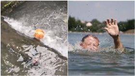 水流,溺水（組合圖／翻攝自pixabay、爆廢公社臉書）