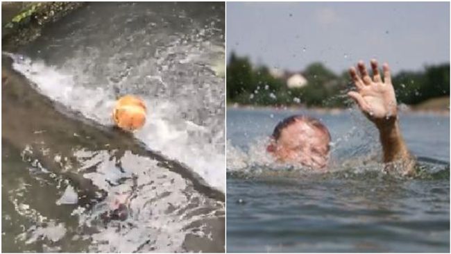 水中籃球原地狂轉…意外揭抓交替真相