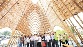 動休閒產業界參訪台中花博（圖／台中市政府提供）