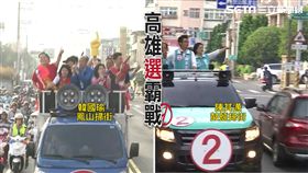 陳其邁 韓國瑜車隊造勢合成,新聞台