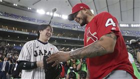 甲斐拓也參加ＭＬＢ明星賽。（圖／美聯社／達志影像）