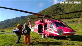 雪霸,登山,墜落,苗栗,翻攝畫面