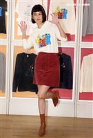 種菜女神陳庭妮。（記者邱榮吉/攝影）