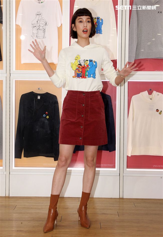 種菜女神陳庭妮。（記者邱榮吉/攝影）