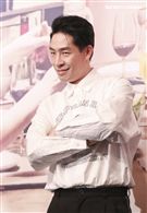 三立迷你劇「你好，幸福」首映會主演藍鈞天。（記者林士傑/攝影）