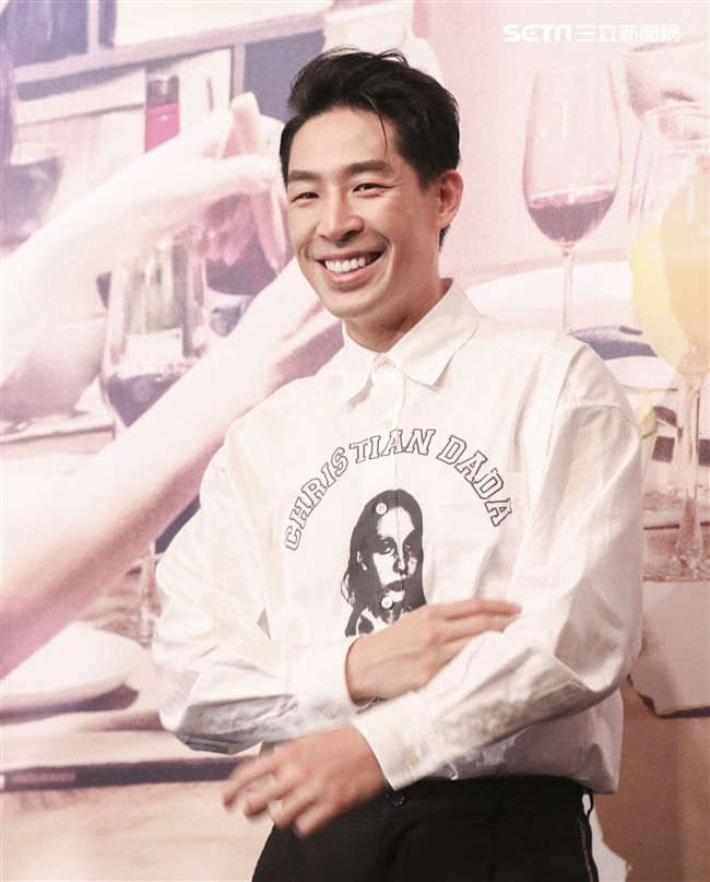 三立迷你劇「你好，幸福」首映會主演藍鈞天。（記者林士傑/攝影）