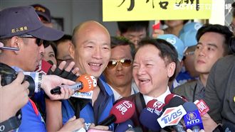 韓國瑜掃街　葉啟田挺：說得比唱得好