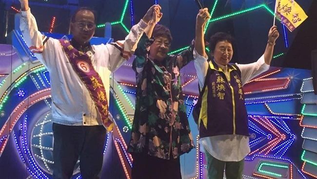 蘇煥智拚南市長　呂秀蓮心靈脫黨支持