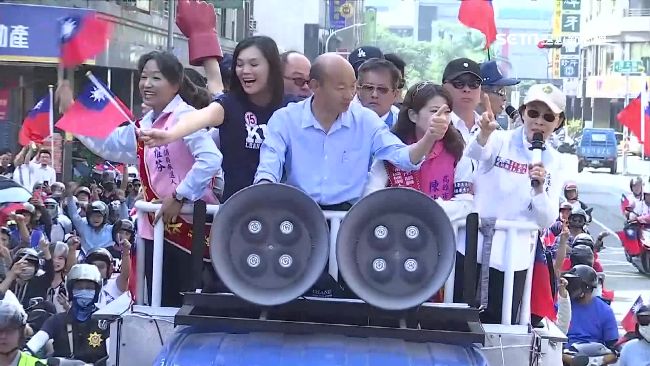 韓國瑜最後掃街　闖綠大本營左營楠梓