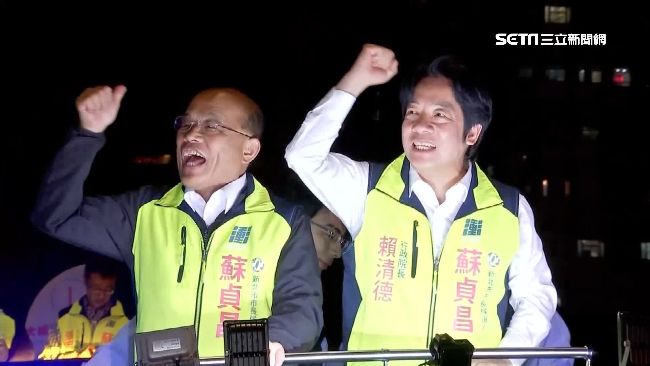 賴選前之夜留新北！助攻蘇貞昌拚勝選