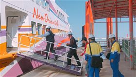 確保返鄉投票船運安全　航港局聯合檢查九合一地方公職選舉及公投將於24日登場，為確保搭船返鄉投票民眾的安全，交通部航港局14日起連續3天啟動船舶及客運場站聯合檢查。（航港局提供）中央社記者汪淑芬傳真　107年11月14日