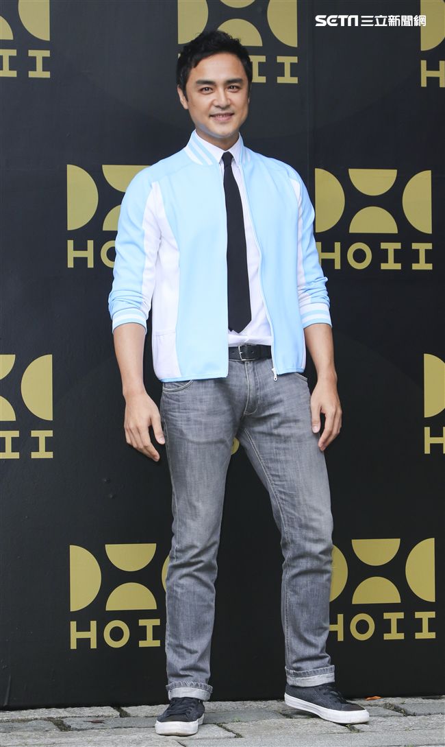 明道參加防曬品牌發表會。（記者林士傑/攝影）